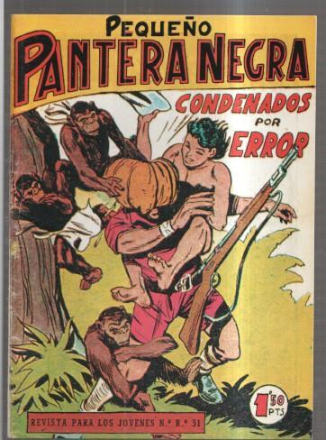 Facsimil: Pequeño Pantera Negra numero 063: Condenados por error