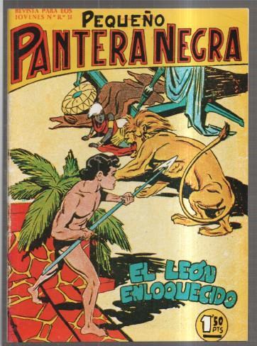 Facsimil: Pequeño Pantera Negra numero 061: El leon enloquecido