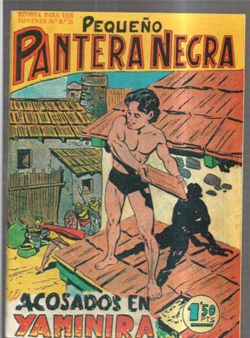 Facsimil: Pequeño Pantera Negra numero 060: Acosados en yaminira