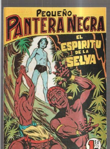 Facsimil: Pequeño Pantera Negra numero 058: El espiritu de la selva