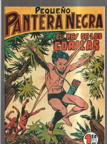 Facsimil: Pequeño Pantera Negra numero 057: El rey de los gorilas