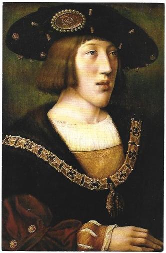 POSTAL A6888: Carlos V por Bernart van Orley
