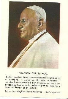 POSTAL A6915: Oracion por el Papa
