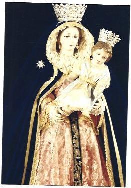 POSTAL A6926: Detalle de la Virgen de Montserrat