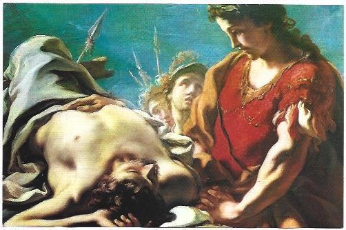 POSTAL A6886: Dario III por Antonio Pellegrini