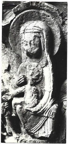 POSTAL A6855: Virgen romanica