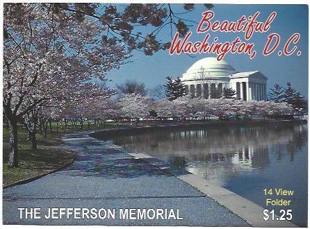 POSTAL A6848: The Jefferson Memorial