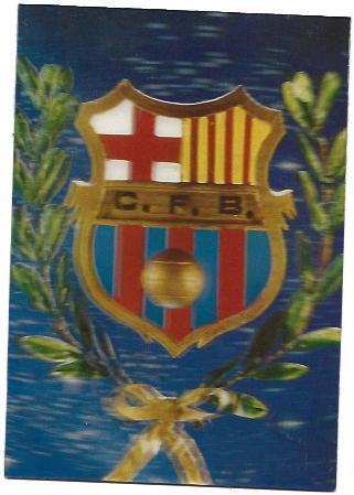 POSTAL A6836: Escudo del F.C. Barcelona