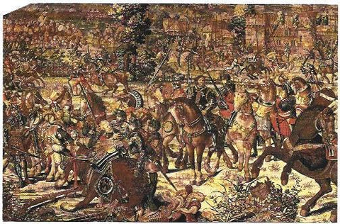 POSTAL A6859: Batalla de Pavia
