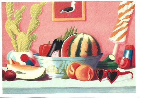 POSTAL A6876: Frutas y hortalizas de verano