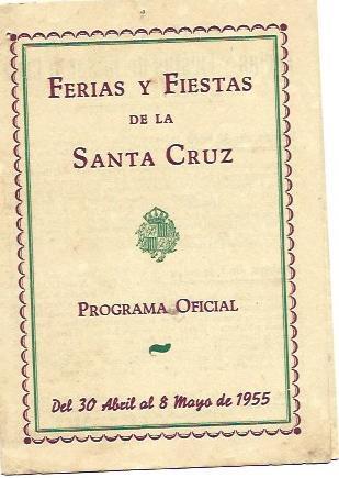 VARIOS 7059:  Programa de las Fiesta de la Santa Cruz de Figueres