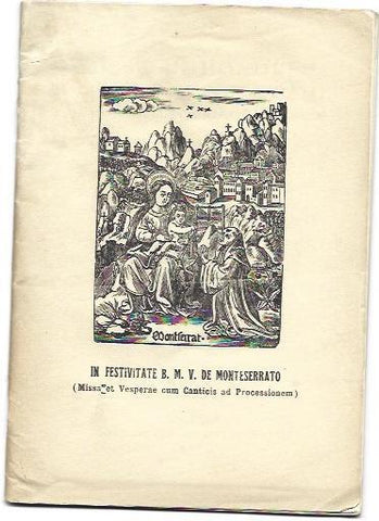 VARIOS 7085: Festivate de Monteserrato