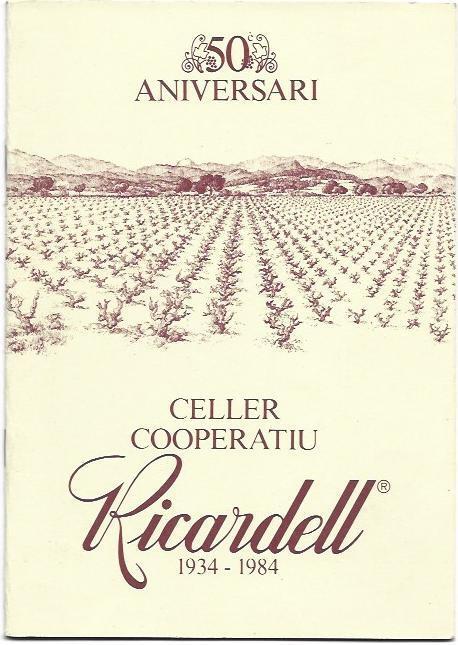 VARIOS 7104: 50 Aniversari Celler Ricardell