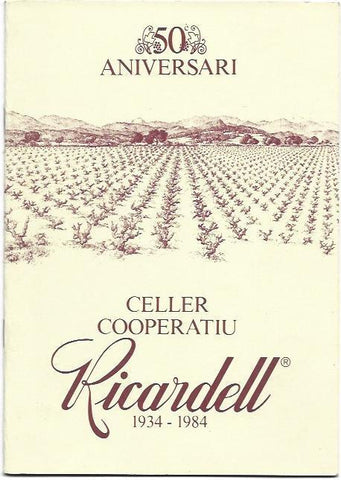 VARIOS 7104: 50 Aniversari Celler Ricardell