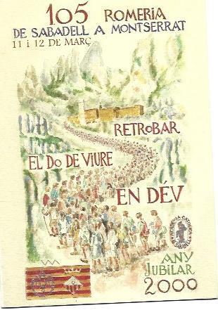 VARIOS 7016: 105 Romeria de Sabadell a Montserrat