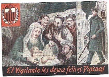 VARIOS 7047: El vigilante les desea Felices Pascuas
