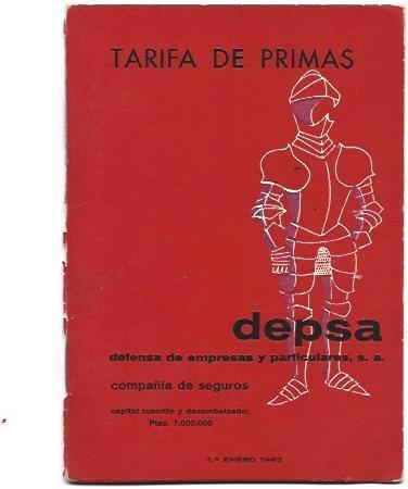 VARIOS 7040: Tarifa de primas de Depsa 