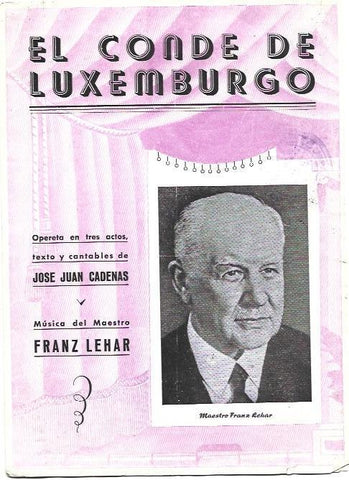 VARIOS 7115: El Conde de Luxemburgo