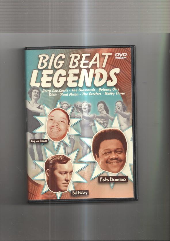 DVD video: Big Beat Legends. Jerry Lee Lewis - The Diamonds - Paul Anka - The Exciters