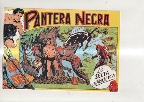 Pantera Negra, facsimil numero 43: La secta diabolica 