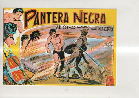 Pantera Negra, facsimil numero 12: Al otro lado del desierto