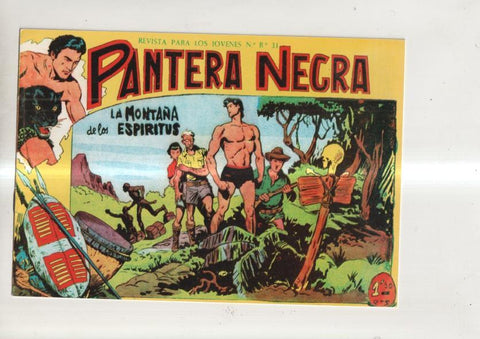 Pantera Negra, facsimil numero 07: La montaña de los espiritus