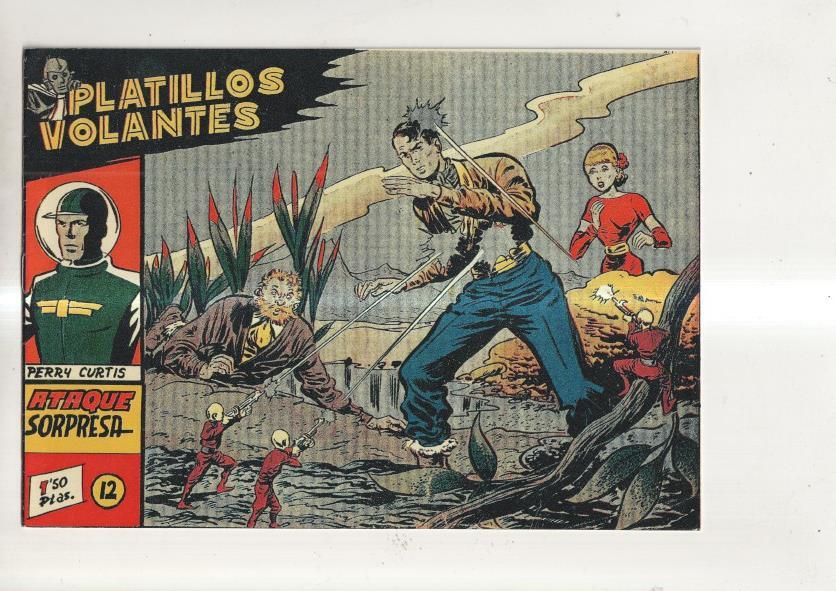 Facsimil: Platillos Volantes numero 12: Ataque sorpresa