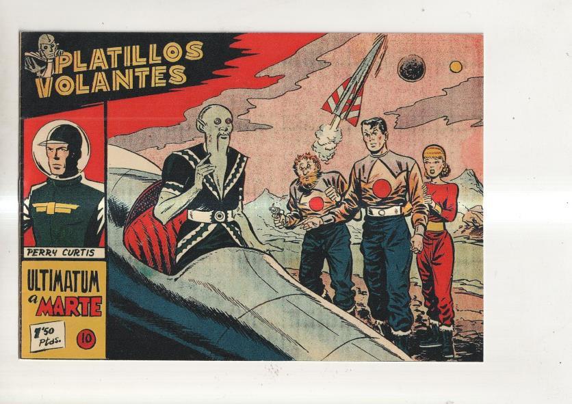 Facsimil: Platillos Volantes numero 10: Ultimatum a Marte