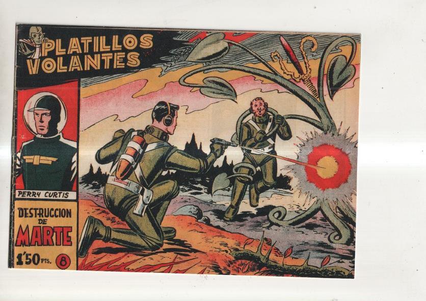 Facsimil: Platillos Volantes numero 08: Destruccion de Marte