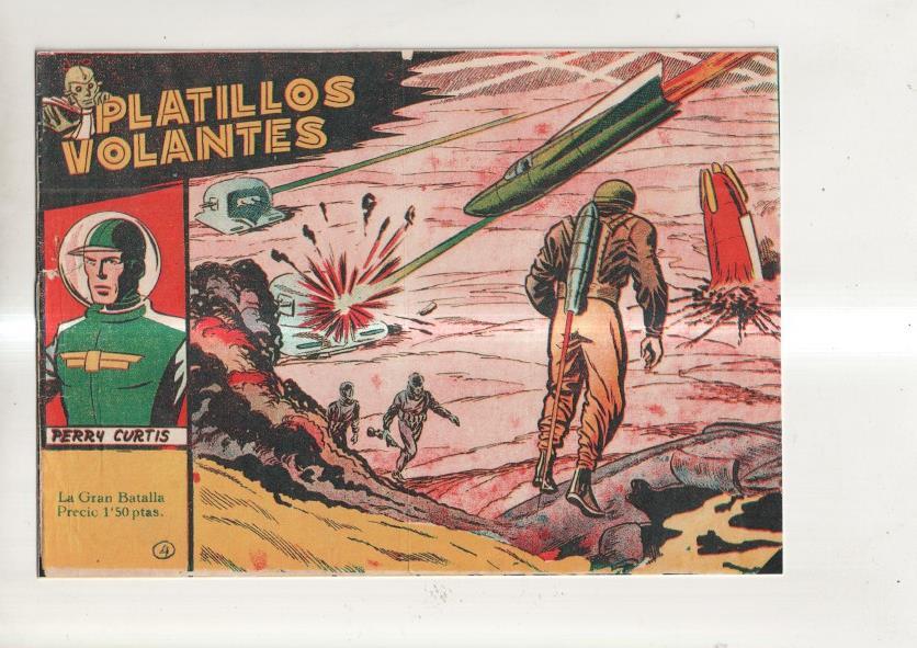 Facsimil: Platillos Volantes numero 04: La gran batalla