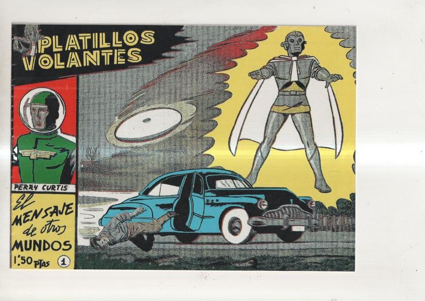 Facsimil: Platillos Volantes numero 01: El mensaje de otros mundos