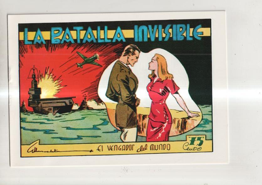 Facsimil: El vengador del mundo numero 11 La batalla invisible