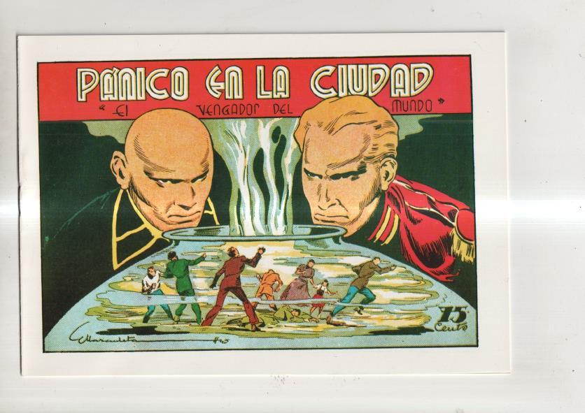 Facsimil: El vengador del mundo numero 10: Panico en la ciudad