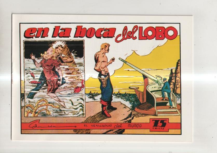 Facsimil: El vengador del mundo numero 06: En la boca del lobo