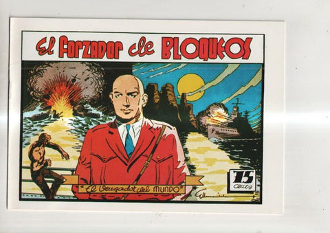 Facsimil: El vengador del mundo numero 04: El forzador de bloqueos