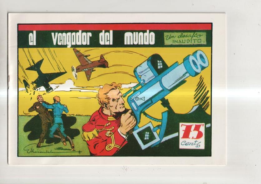 Facsimil: El vengador del mundo numero 02: Un desafio inaudito