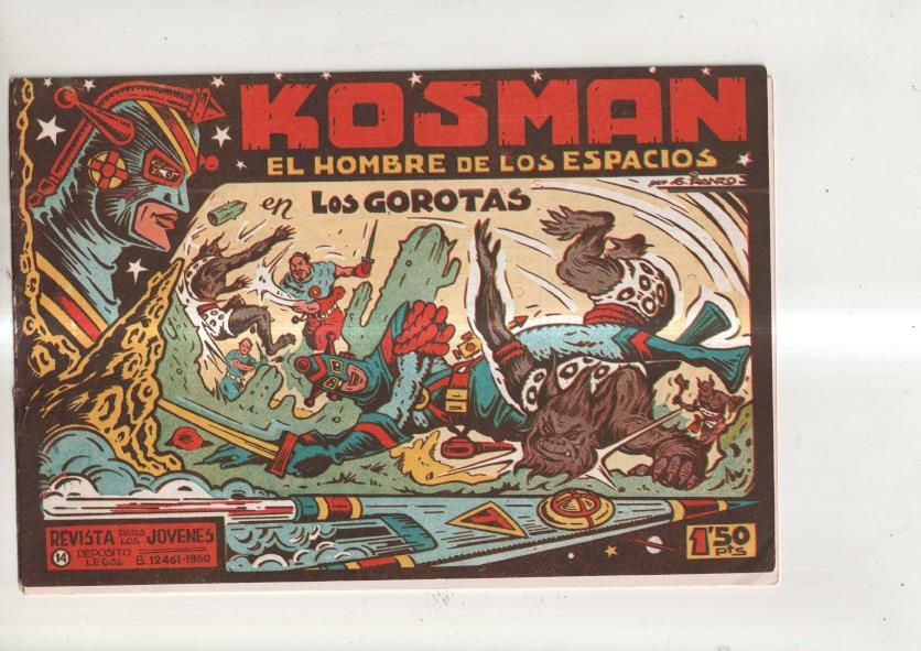 Original: Kosman numero 14: Los gorotas (la cubierta esta suelta)