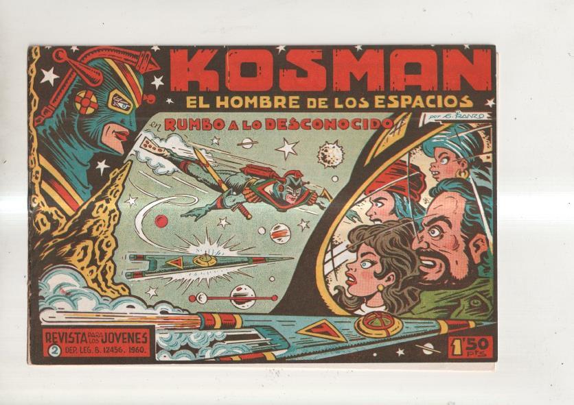 Original: Kosman numero 02: Rumbo a lo desconocido (la cubierta esta suelta)