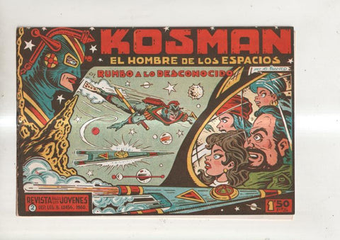 Original: Kosman numero 02: Rumbo a lo desconocido (la cubierta esta suelta)