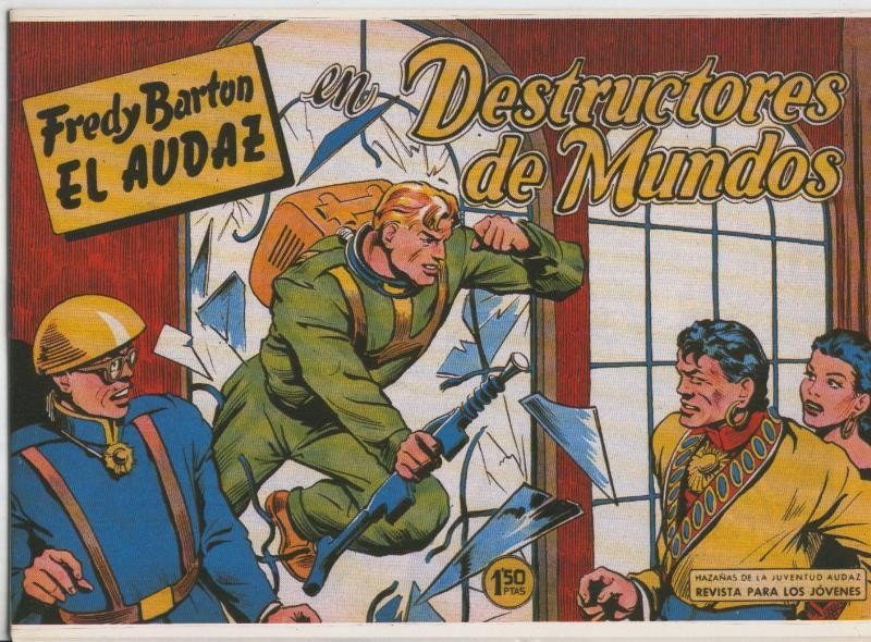 Facsimil: Fredy Barton: Destructores de mundos