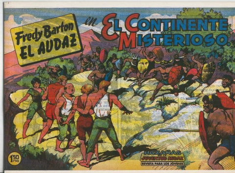 Facsimil: Fredy Barton: El continente misterioso