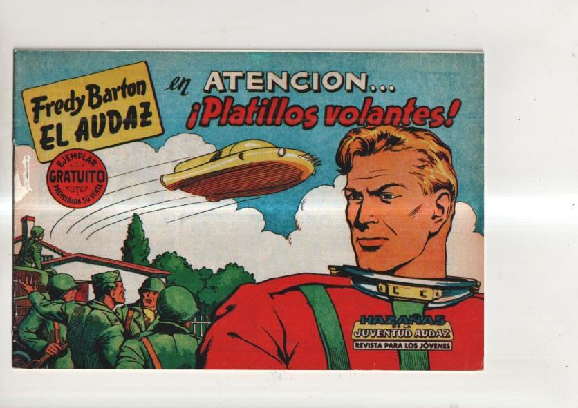 Facsimil: Fredy Barton: Platillos volantes