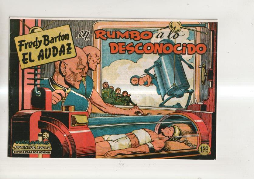 Facsimil: Fredy Barton: Rumbo a lo desconocido