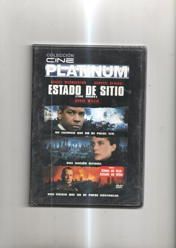 DVD: Estado de sitio (precintada), con Denzel Washington y Annette Bening