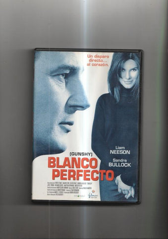 DVD: Blanco perfecto (Gunshy). Con Liam Neeson y Sandra Bullock