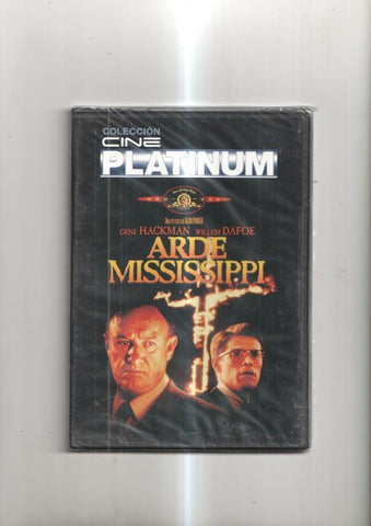 DVD: Arde Mississippi (precintado). Con Gene Hackman y Willem Dafoe