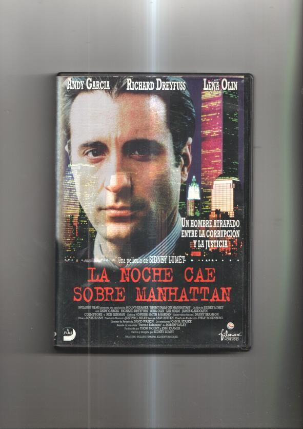 Pelicula en DVD: La noche cae sobre Manhattan. Con Andy García, Lena Olin