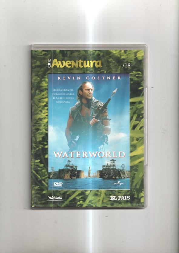 Pelicula en DVD: Waterworld. Con Kevin Costner