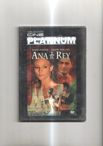 DVD pelicula: Ana y el Rey. Con Jodie Foster (precintado)