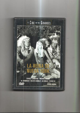 DVD pelicula: La reina de Nueva York. Con Carole Lombard, Frederic March